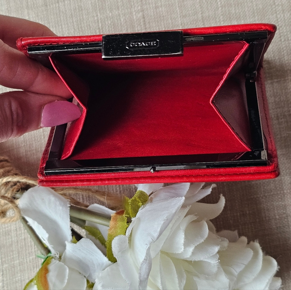 Vintage Coach Kisslock / Framed French Purse Wallet - Picture 7 of 15